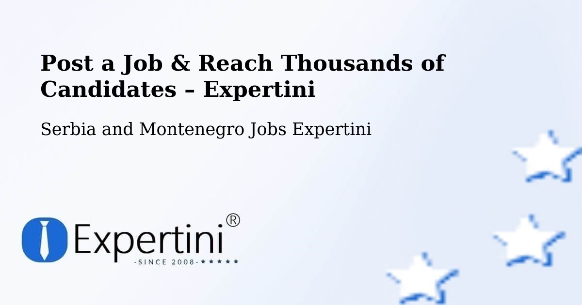 Post a Job in Dalmeny – Hire the Right Talent - Dalmeny, Serbia and Montenegro Jobs Expertini