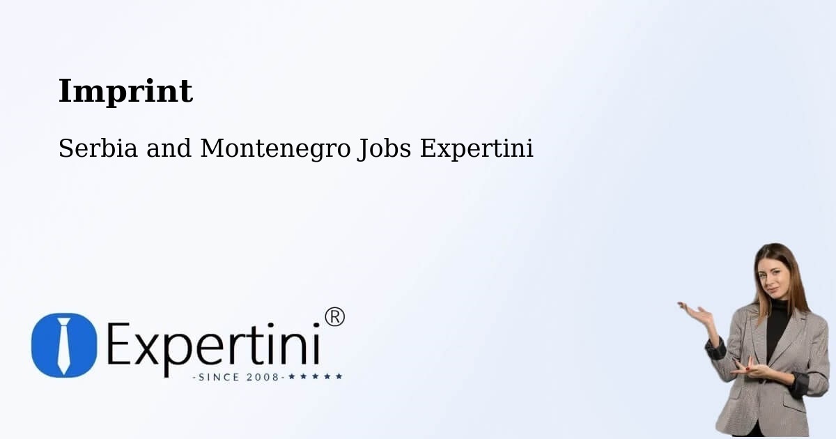 Imprint – Dalmeny - Serbia and Montenegro Jobs Expertini