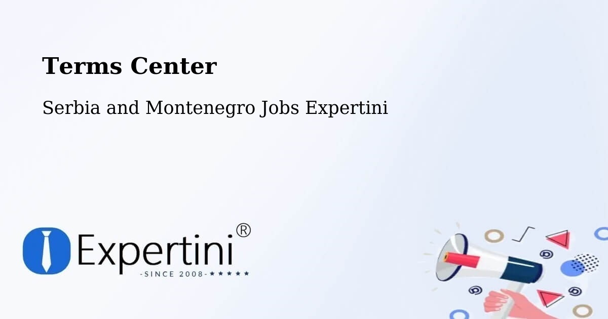 Terms of Service – Dalmeny - Serbia and Montenegro Jobs Expertini